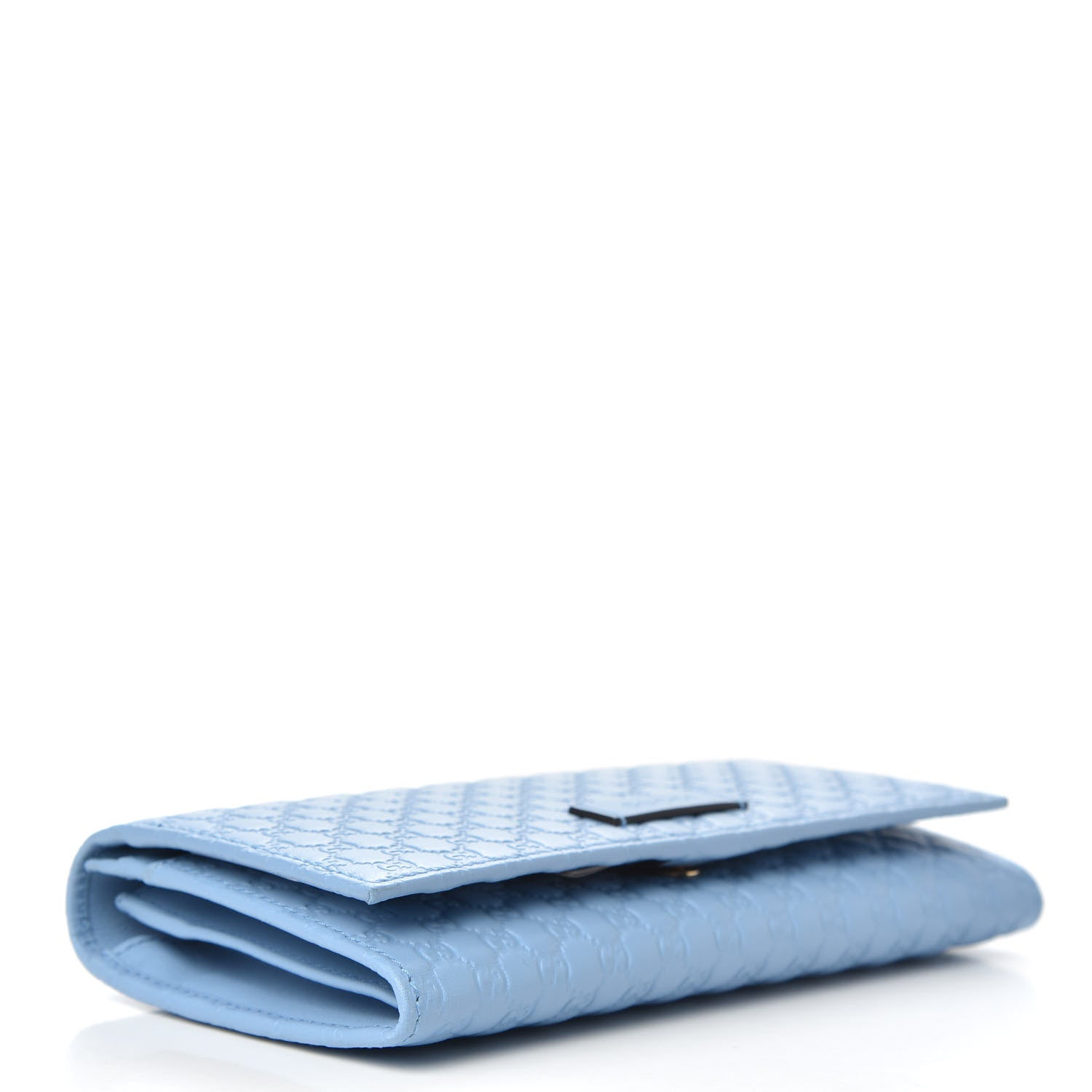 Gucci Soft Microguccissima Continental Wallet Mineral Blue 5 of 7