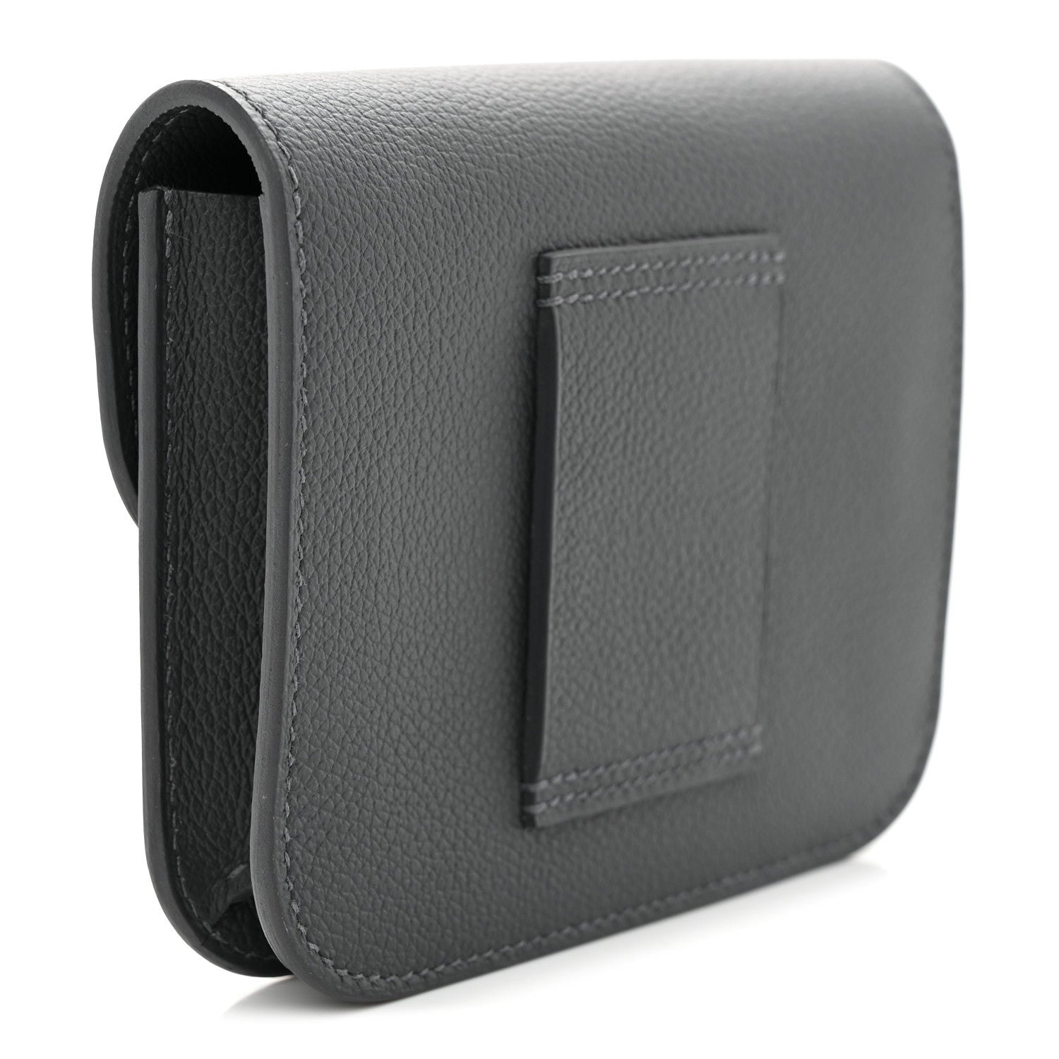 Hermes Evercolor Verso Constance Slim Wallet Ardoise Bleu Glacier 4 of 11