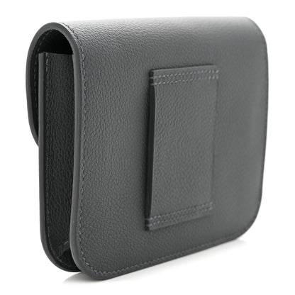 Hermes Evercolor Verso Constance Slim Wallet Ardoise Bleu Glacier 4 of 11