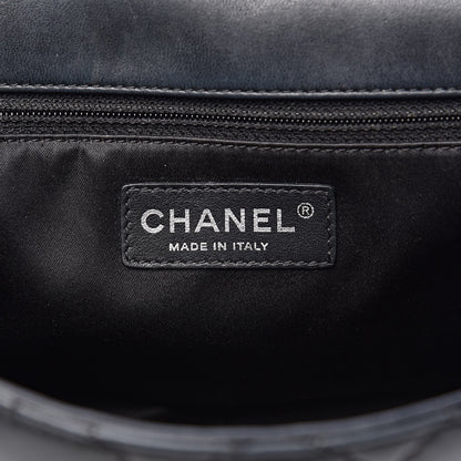 Chanel Lambskin Quilted Medium Easy Carry Flap Black 6 of 18