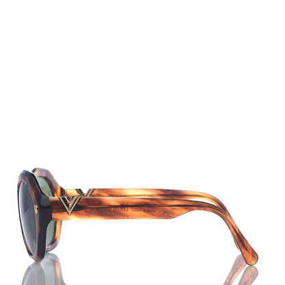 Louis Vuitton Acetate Chamade Lady Sunglasses Z2374W Tortoise 3 of 7