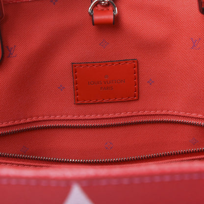 Louis Vuitton Monogram Escale Onthego GM Rouge 5 of 9
