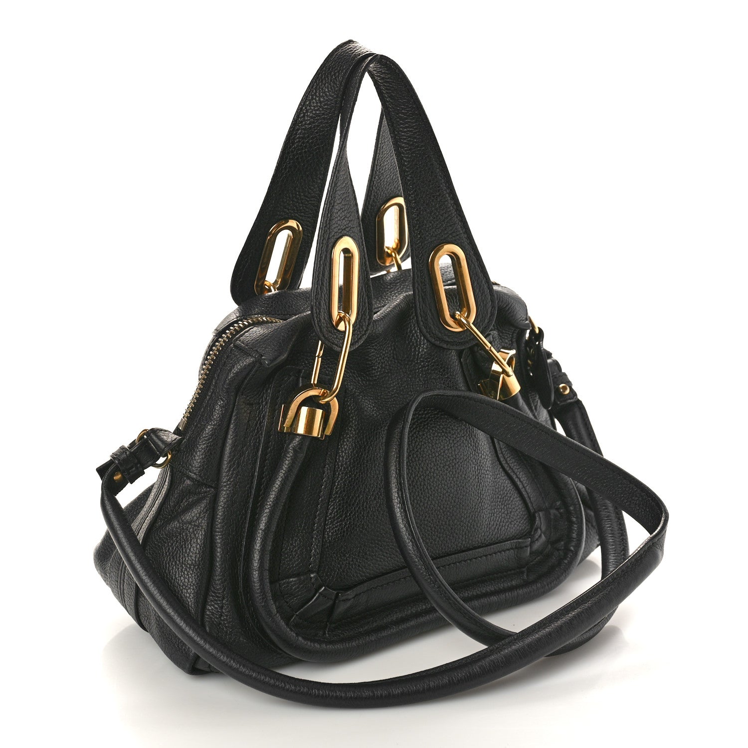 Chloe Calfskin Small Paraty Black 3 of 12