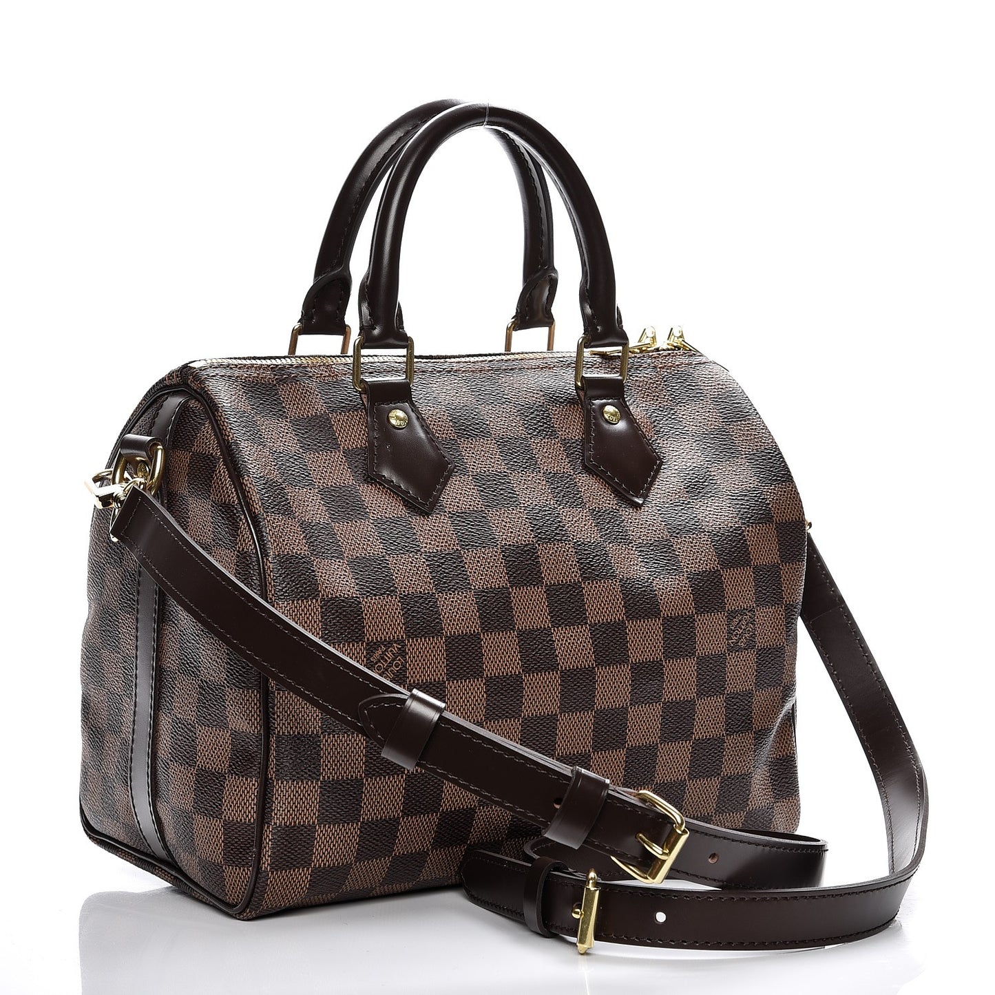 Damier Ebene Speedy Bandouliere 25