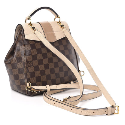 Louis Vuitton Damier Ebene Clapton Backpack Creme 2 of 8