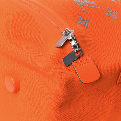 Louis Vuitton Knit Monogram Horizon Soft Duffle 55 Orange 9 of 15