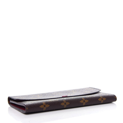 Louis Vuitton Monogram Emilie Wallet Fuchsia 4 of 17
