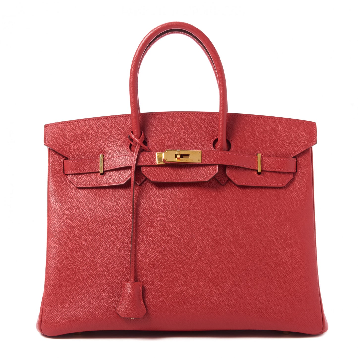 Epsom Birkin 35 Rouge Vif