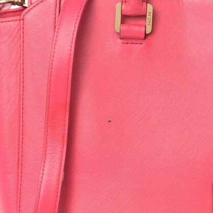 MCM Saffiano Nuovo Tote Pink 8 of 10
