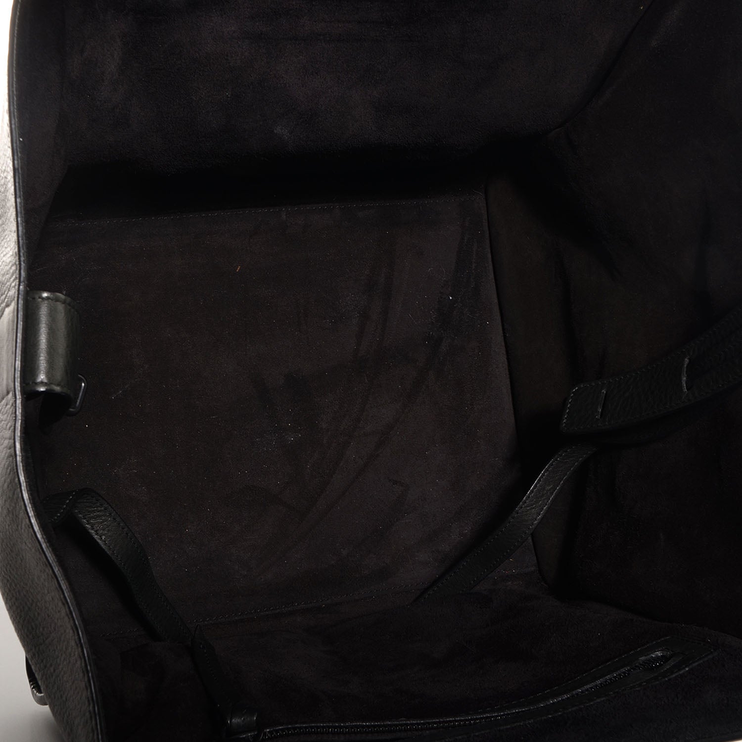 Celine Supple Calfskin Medium Phantom Luggage Black 6 of 10