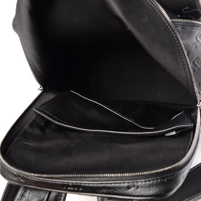MCM Calfskin Ottomar Monogram Duke Backpack Black 5 of 6