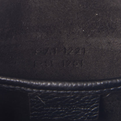 Celine Drummed Calfskin Nano Luggage Black 10 of 10