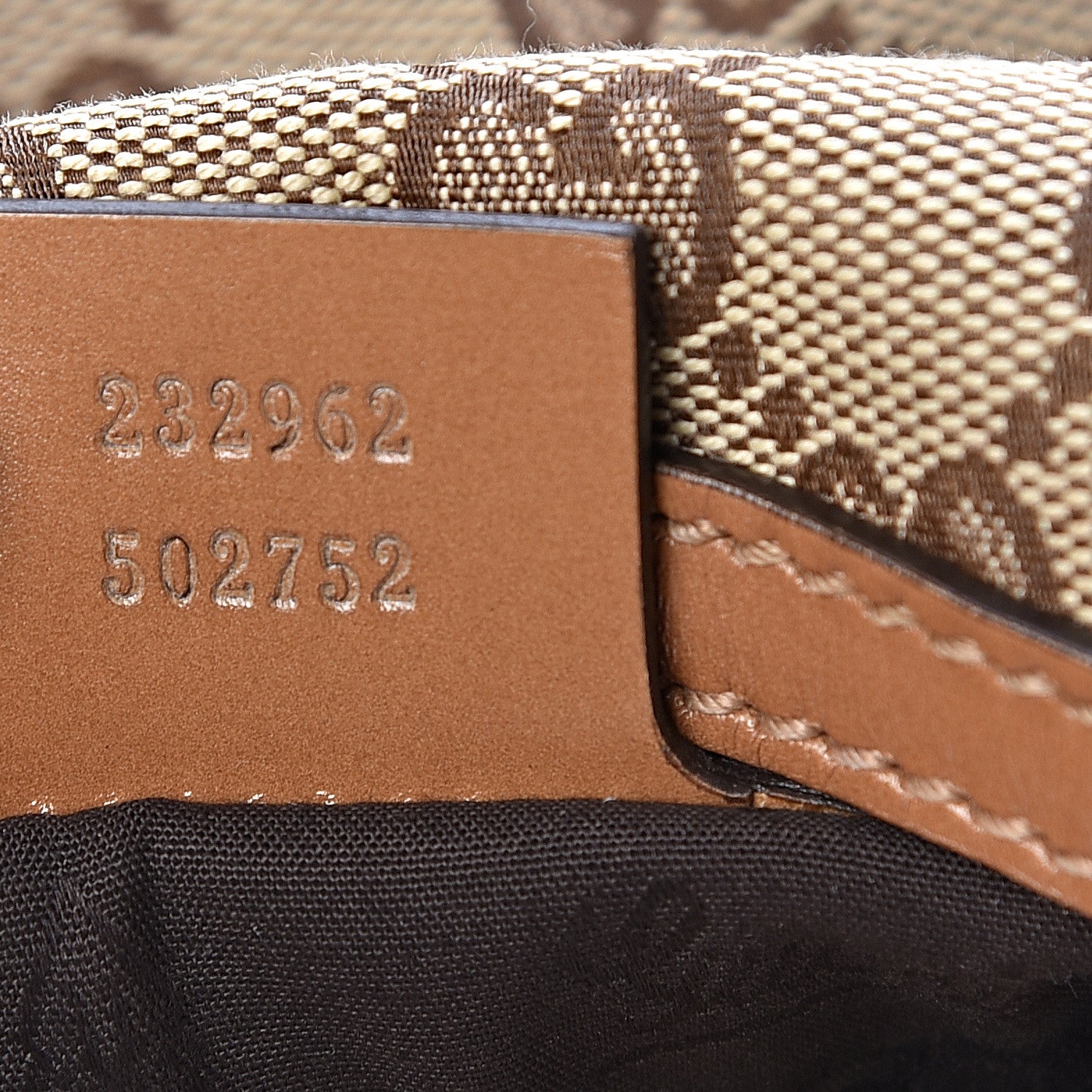 Gucci Monogram Medium GG Twins Hobo Tan 7 of 10