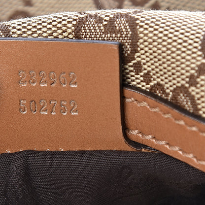 Gucci Monogram Medium GG Twins Hobo Tan 7 of 10