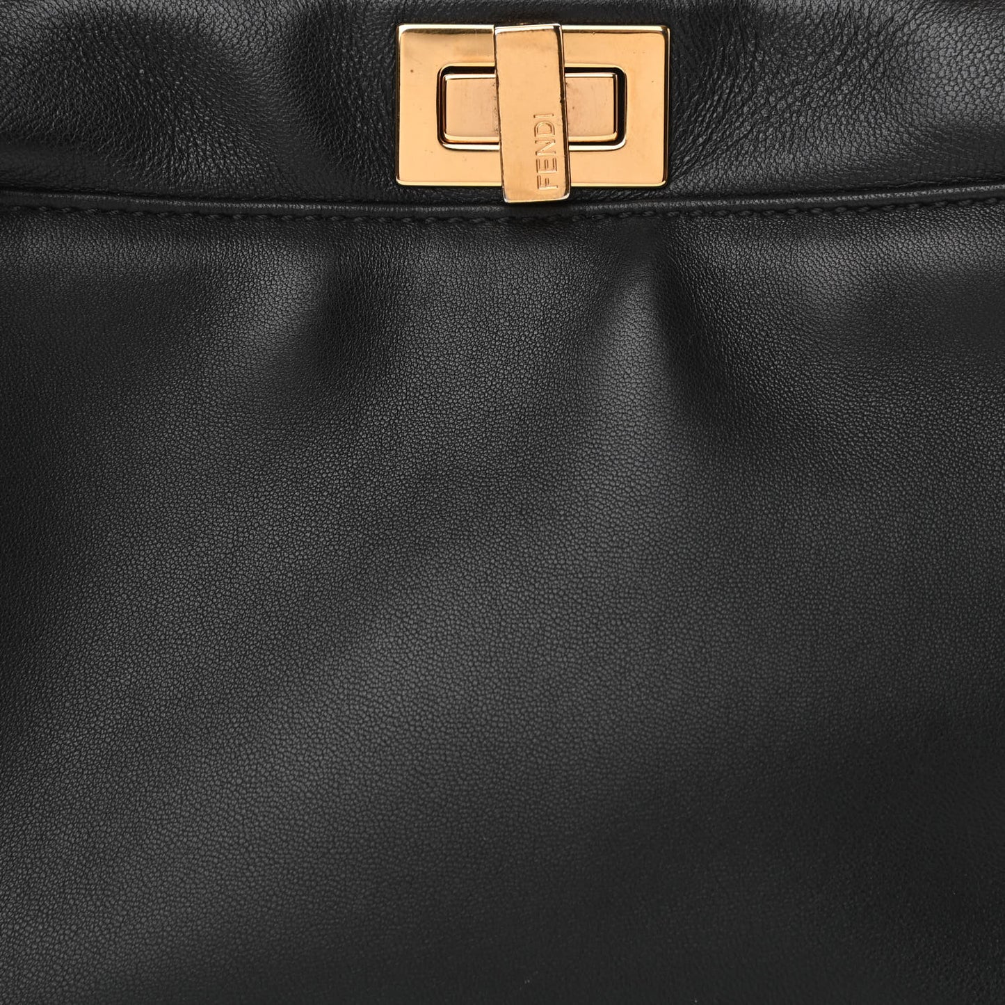 Nappa Mini Peekaboo Iconic Satchel Black
