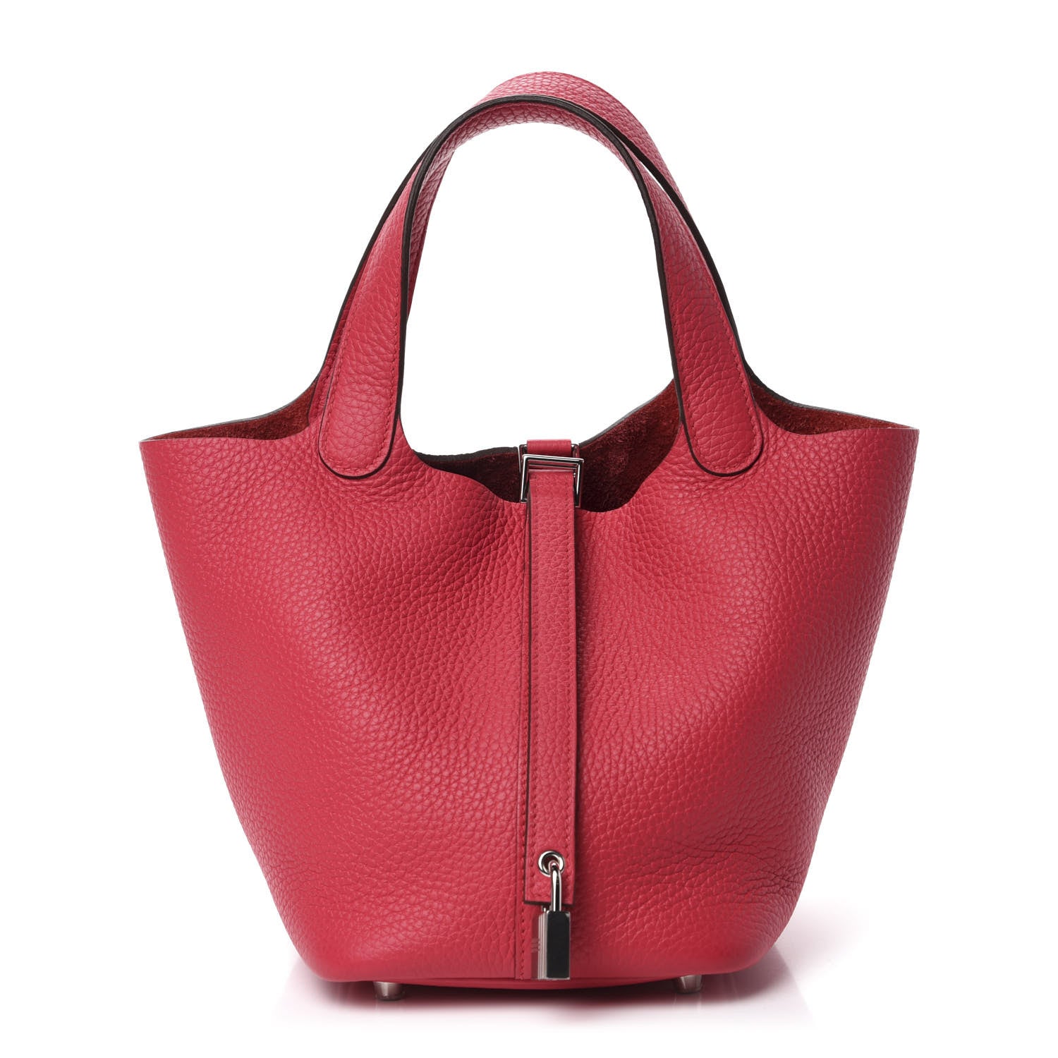 Hermes Taurillon Clemence Picotin Lock 18 PM Rose Extreme 1 of 11