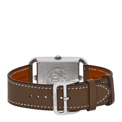 Hermes Stainless Steel Swift 29mm Cape Cod Quartz Watch Etoupe 3 of 5