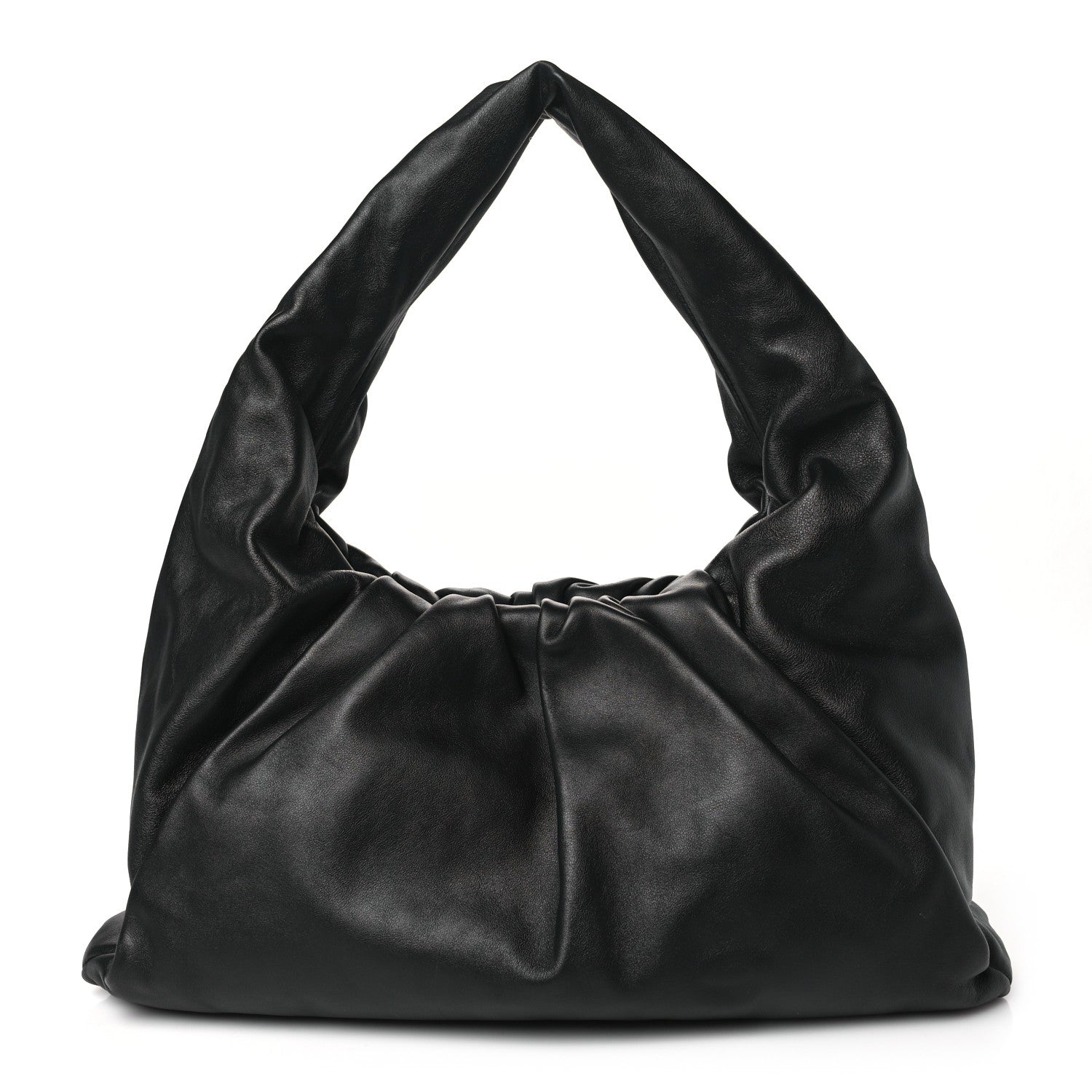 Bottega Veneta Smooth Butter Calfskin Small The Shoulder Pouch Black 1 of 9