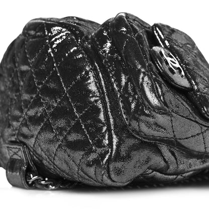 Chanel Iridescent Calfskin Mini Backpack Is Back Silver 9 of 9