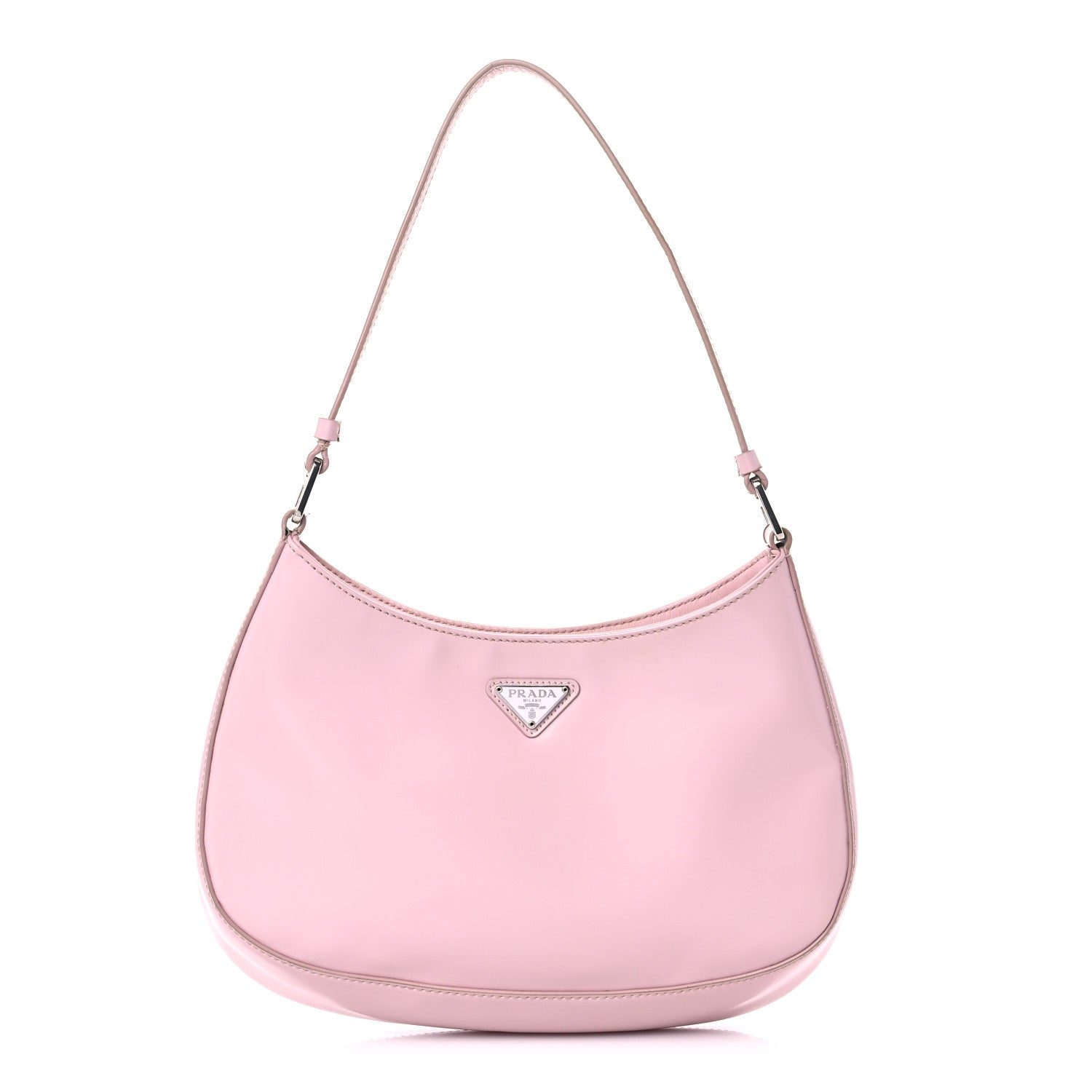 Prada Spazzolato Cleo Shoulder Bag Alabastro 1 of 15