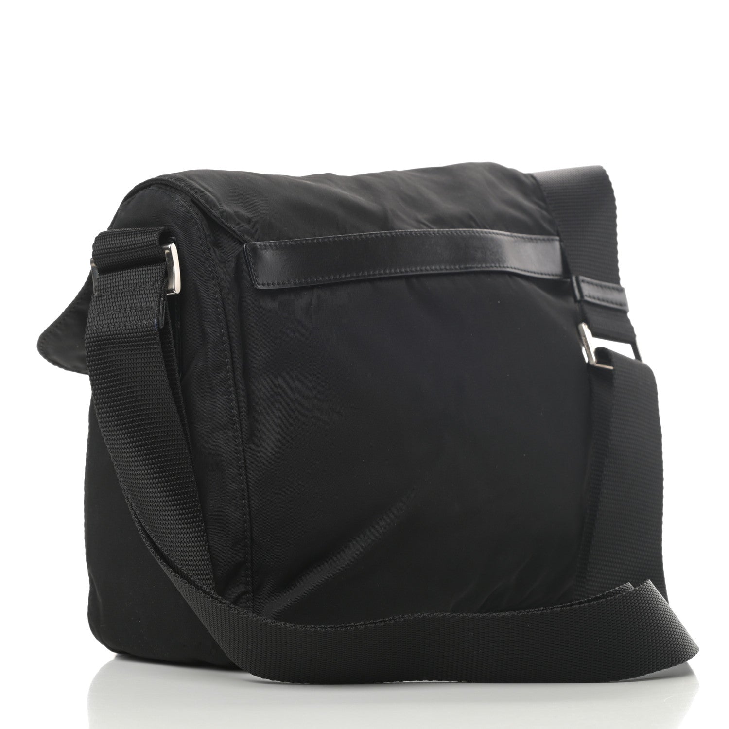 Prada Nylon Vela Small Hunting Bag Black 3 of 11