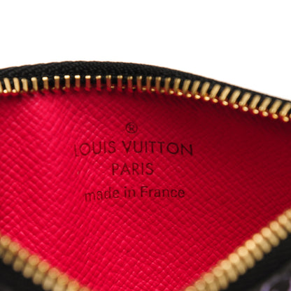 Louis Vuitton Monogram Multicolor Key Pouch Black Grenade 6 of 7