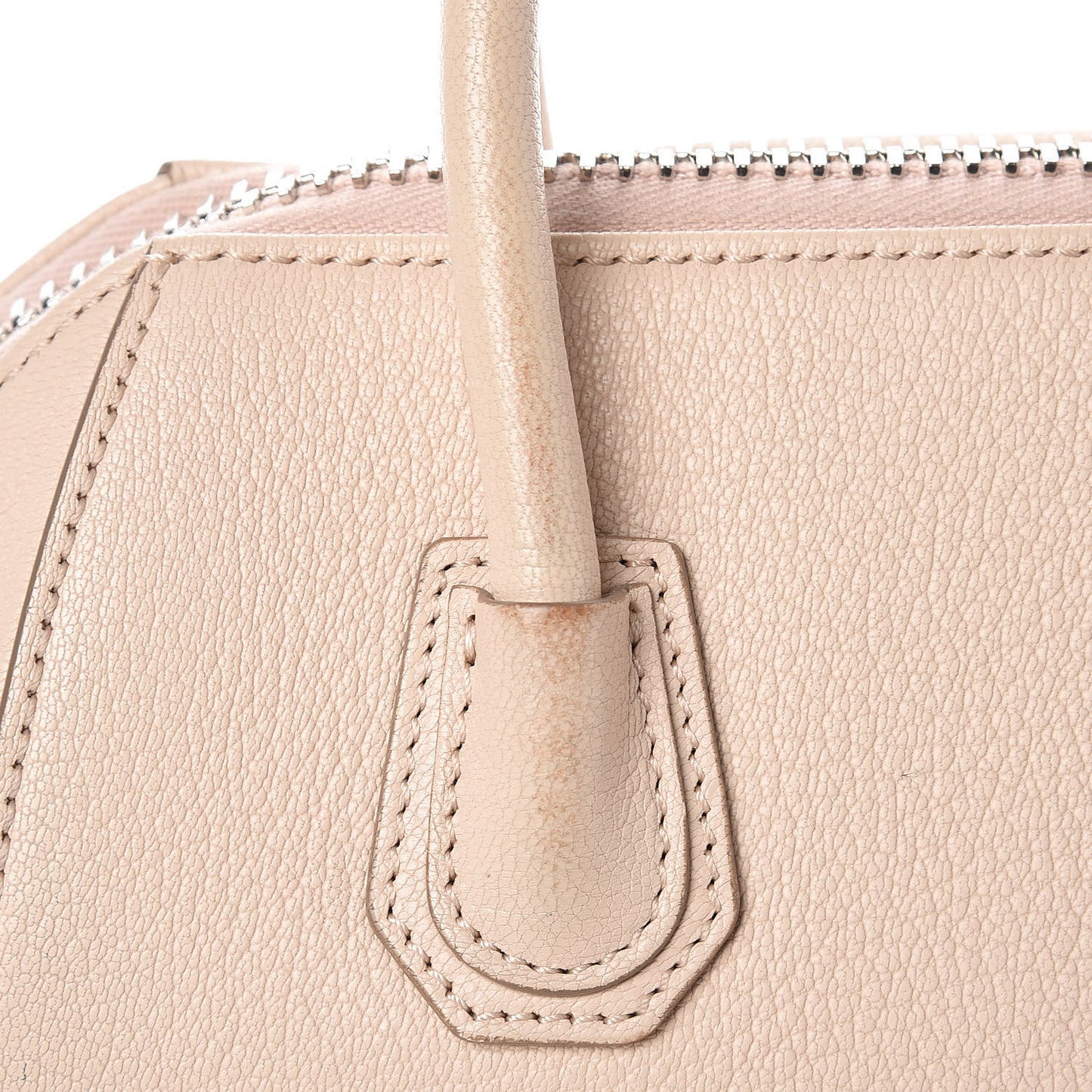 Sugar Goatskin Mini Antigona Nude Pink