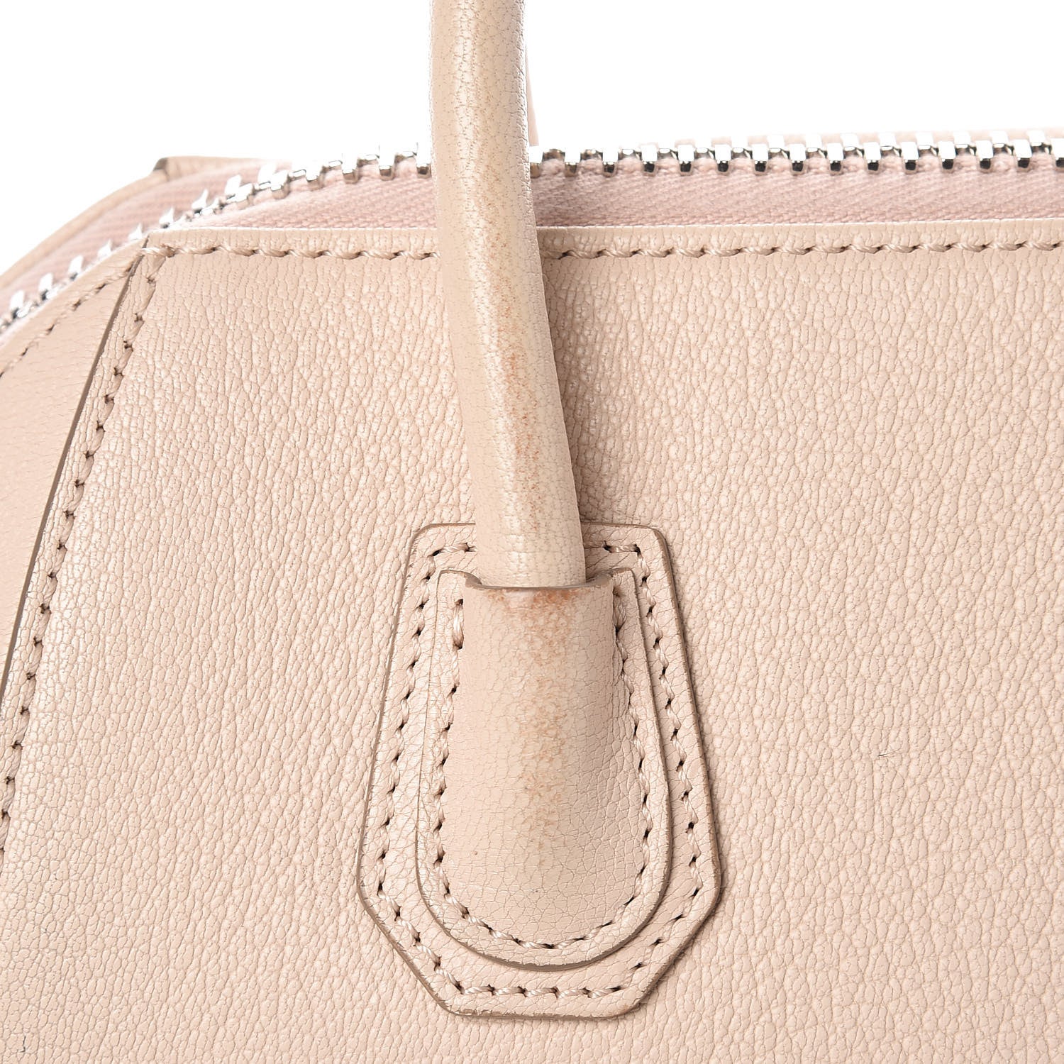 Givenchy Sugar Goatskin Mini Antigona Nude Pink 9 of 14