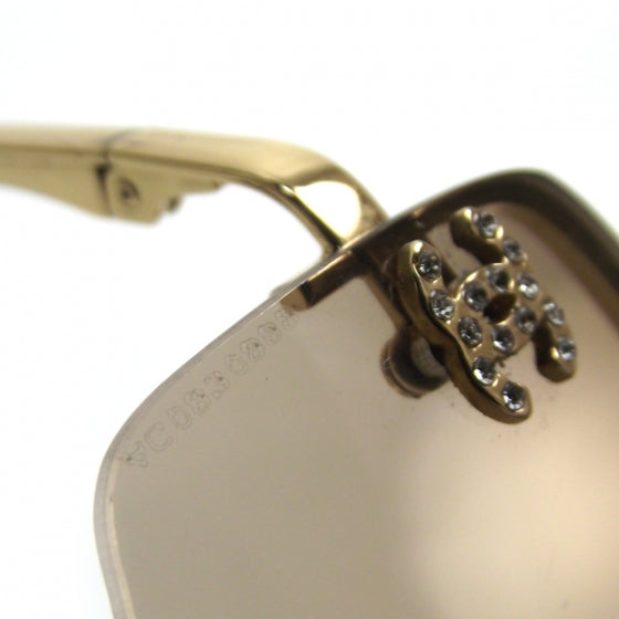 Chanel Crystal CC Sunglasses 4093-B 20401 – FASHIONPHILE