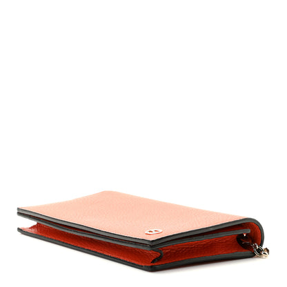 Gucci Dollar Calfskin Medium Betty Chain Wallet Sun Orange 5 of 8