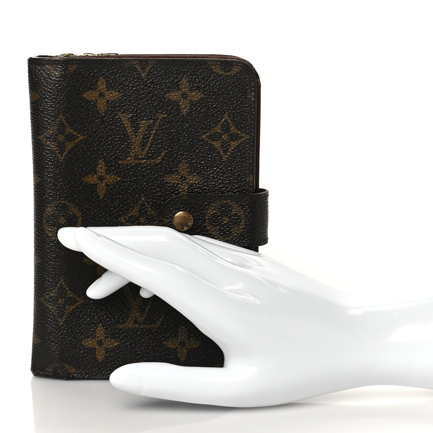 Louis Vuitton Monogram Porte Papier Zippe Wallet 2 of 8