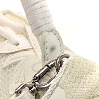 Balenciaga Faux Calfskin Fabric Glow In The Dark Small Sneakerhead Top Handle Bag White 13 of 13