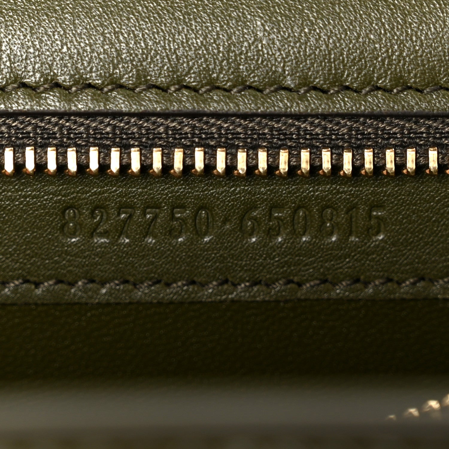 Gucci Shiny Polished Calfskin Medium Bamboo Luscious Green 9 of 13