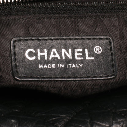 Chanel Ligne Large Square Tote Black 6 of 8