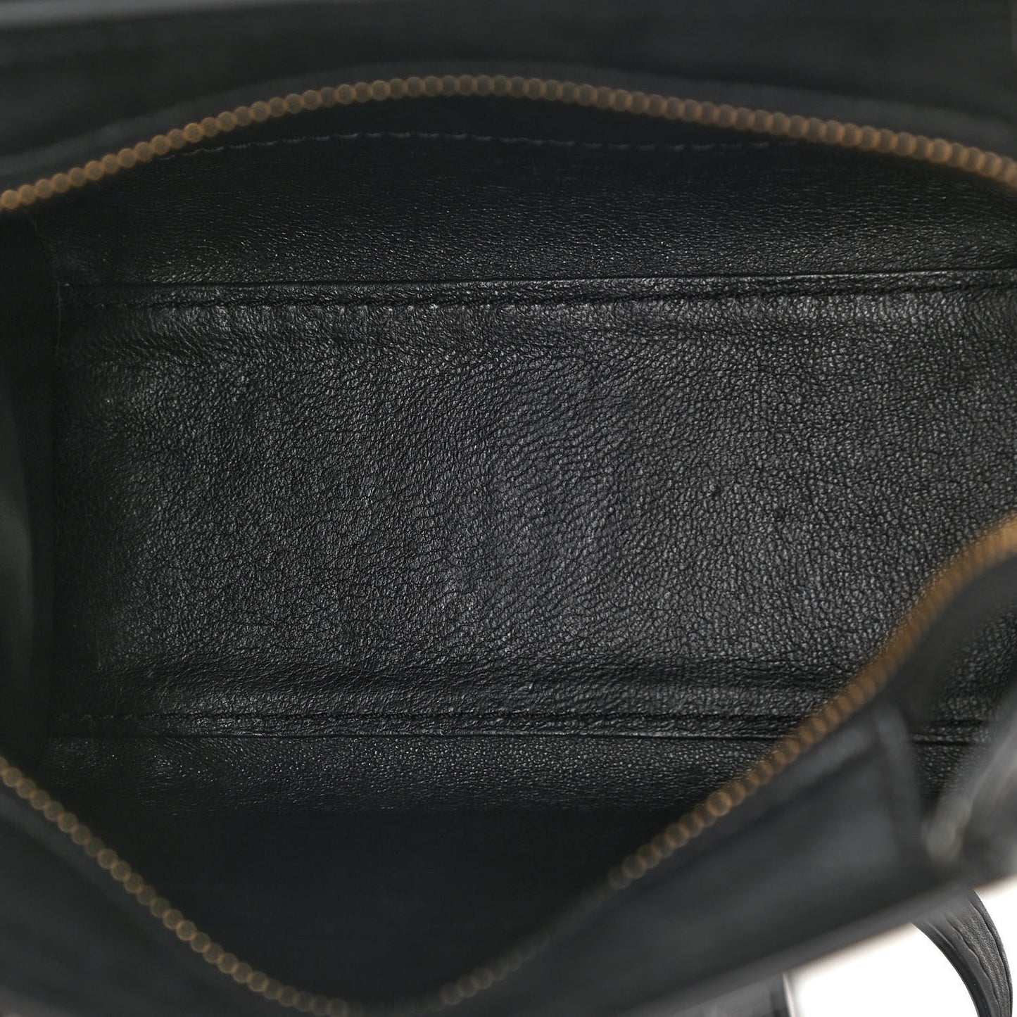Smooth Calfskin Nano Luggage Black