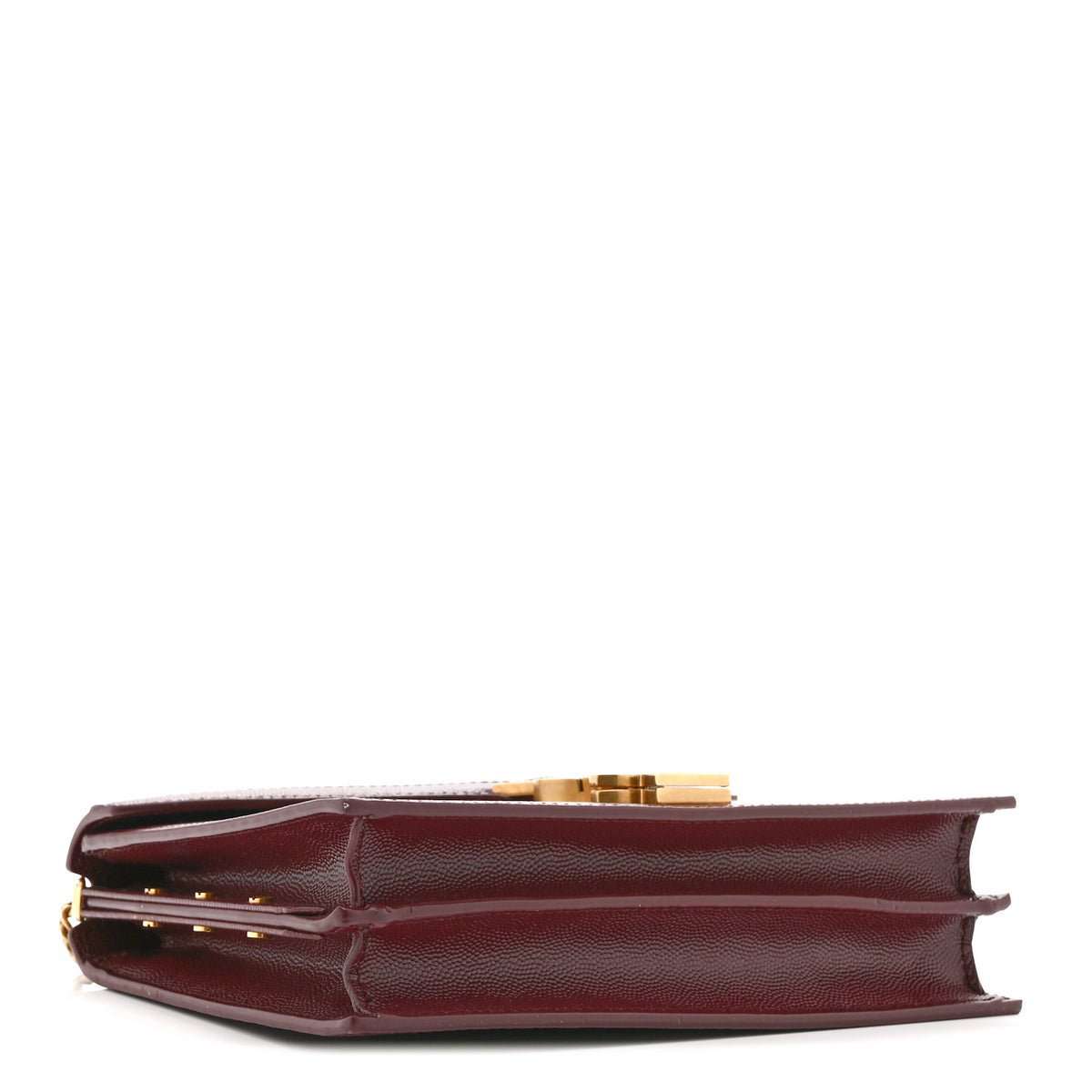 Grain De Poudre Monogram Cassandra Clasp Bag Rouge Legion