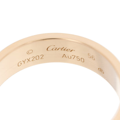 Cartier 18K Yellow Gold 5.5mm LOVE Ring 56 7.75 4 of 5