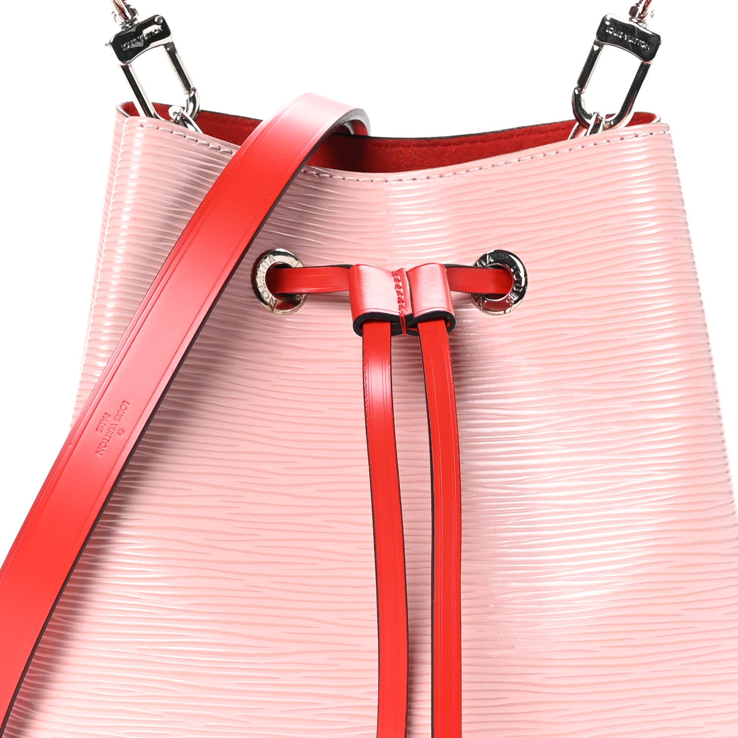 Louis Vuitton Epi NeoNoe BB Rose Ballerine 8 of 12