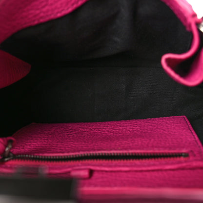 3.1 Phillip Lim Textured Calfskin Mini Pashli Satchel Bright Fuchsia 5 of 8
