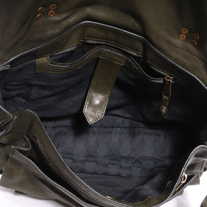 Proenza Schouler Lambskin PS1 Medium Satchel Military 5 of 12