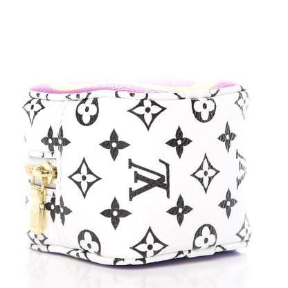 Louis Vuitton Monogram Giant Cube Coin Purse Pink 4 of 7