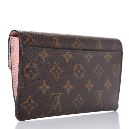 Louis Vuitton Monogram Jeanne Wallet Rose Ballerine 4 of 36