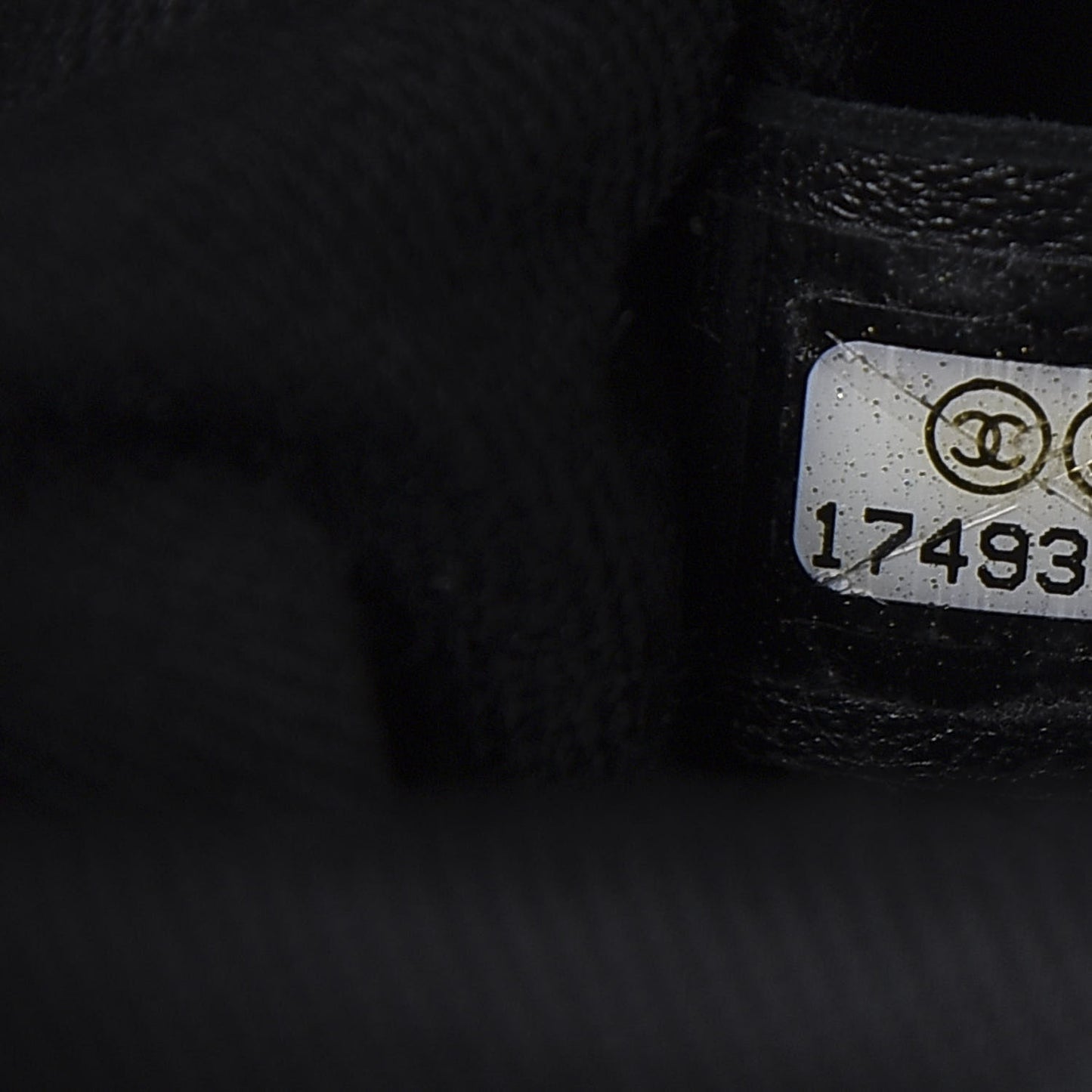Calfskin Perforated Up In The Air Tote Black