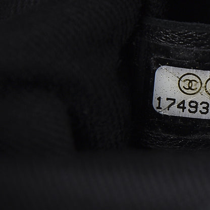 Chanel Calfskin Perforated Up In The Air Tote Black 6 of 10