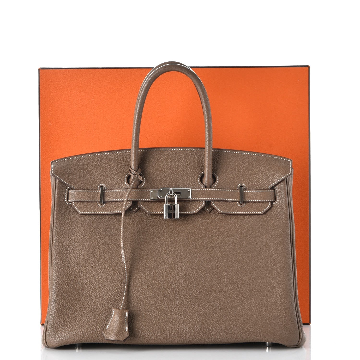 Hermes Togo Birkin 35 Etoupe 12 of 12