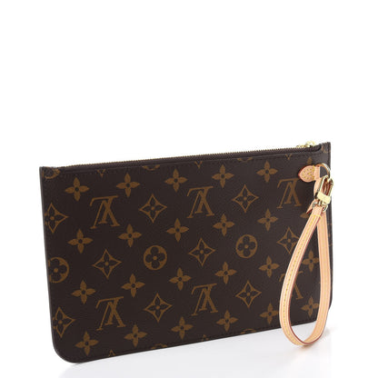 Louis Vuitton Monogram Neverfull MM GM Pochette 3 of 8