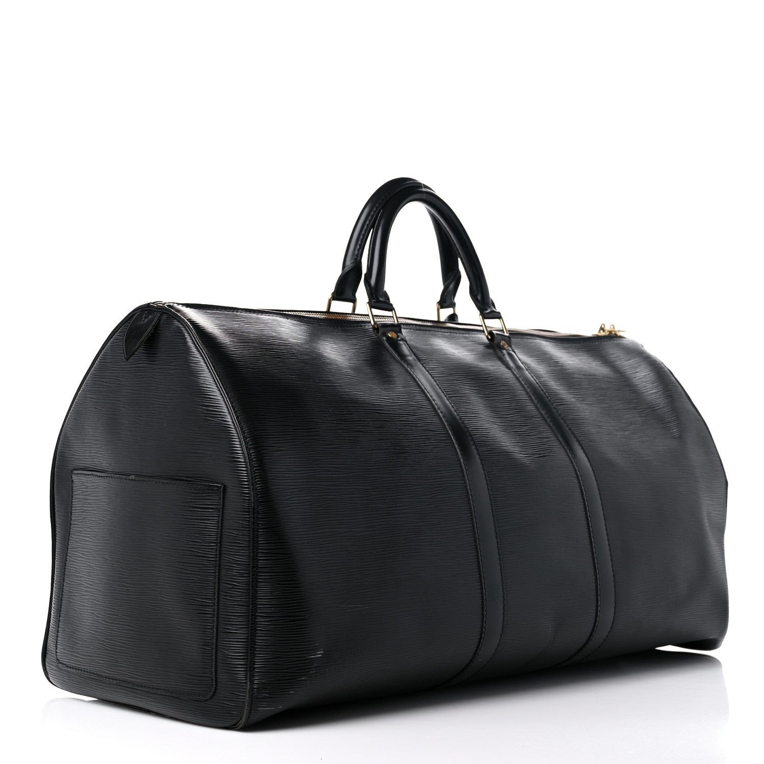 Louis Vuitton Epi Keepall 55 Black 2 of 16