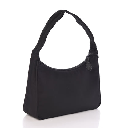 Prada Tessuto Nylon Mini Re-Edition 2000 Bag Black 3 of 8