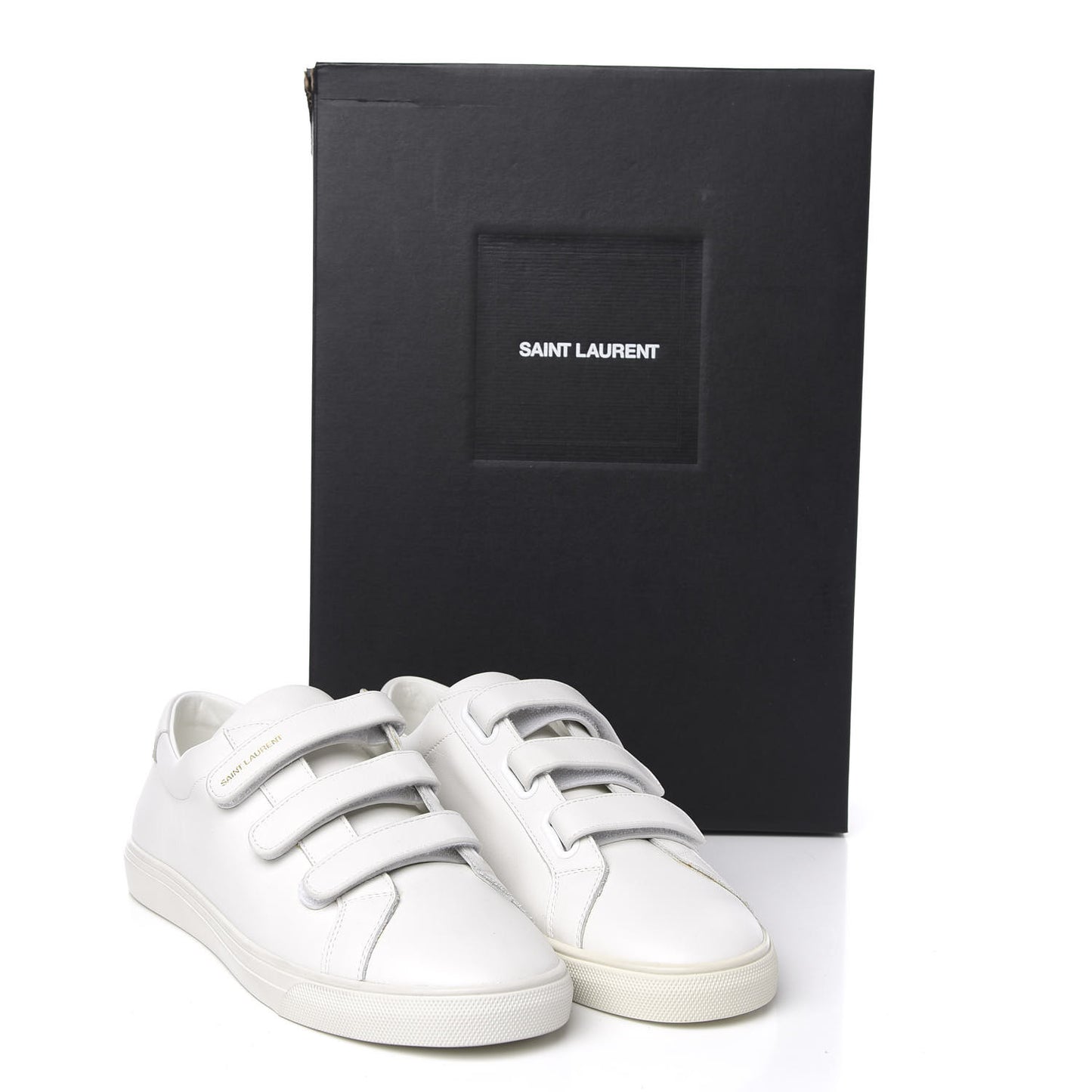 Calfskin Mens Andy Low Top Sneakers 41 White