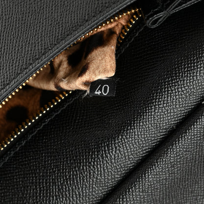 Dolce & Gabbana Dauphine Small Miss Sicily Satchel Black 7 of 20